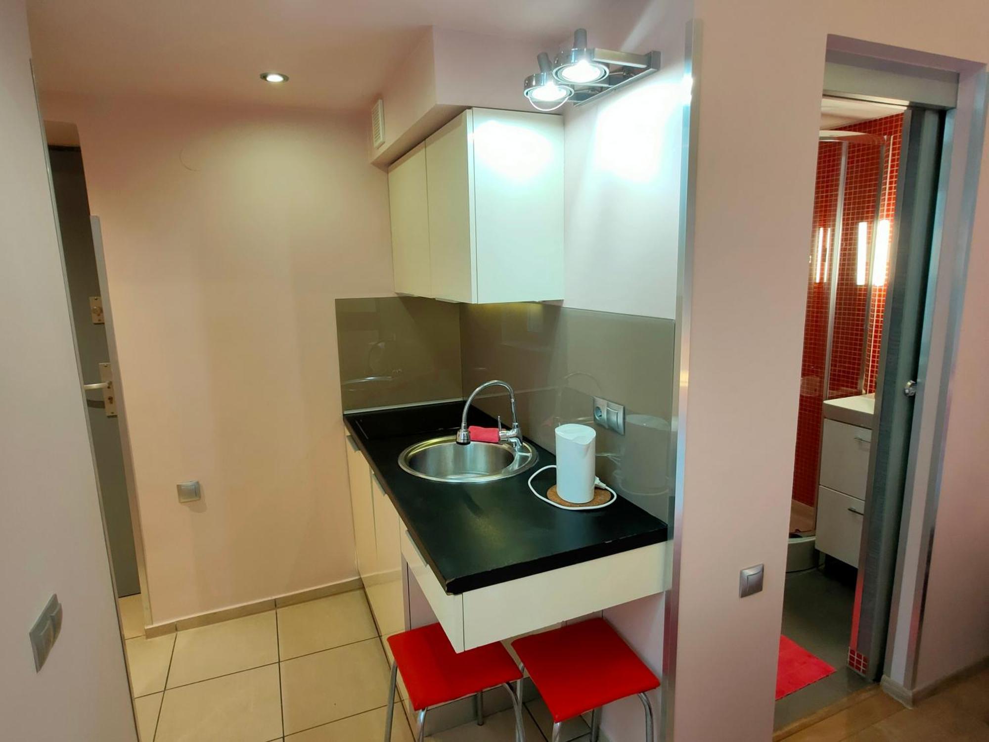 Mirror Pink Studio Apartment Krakow Bagian luar foto